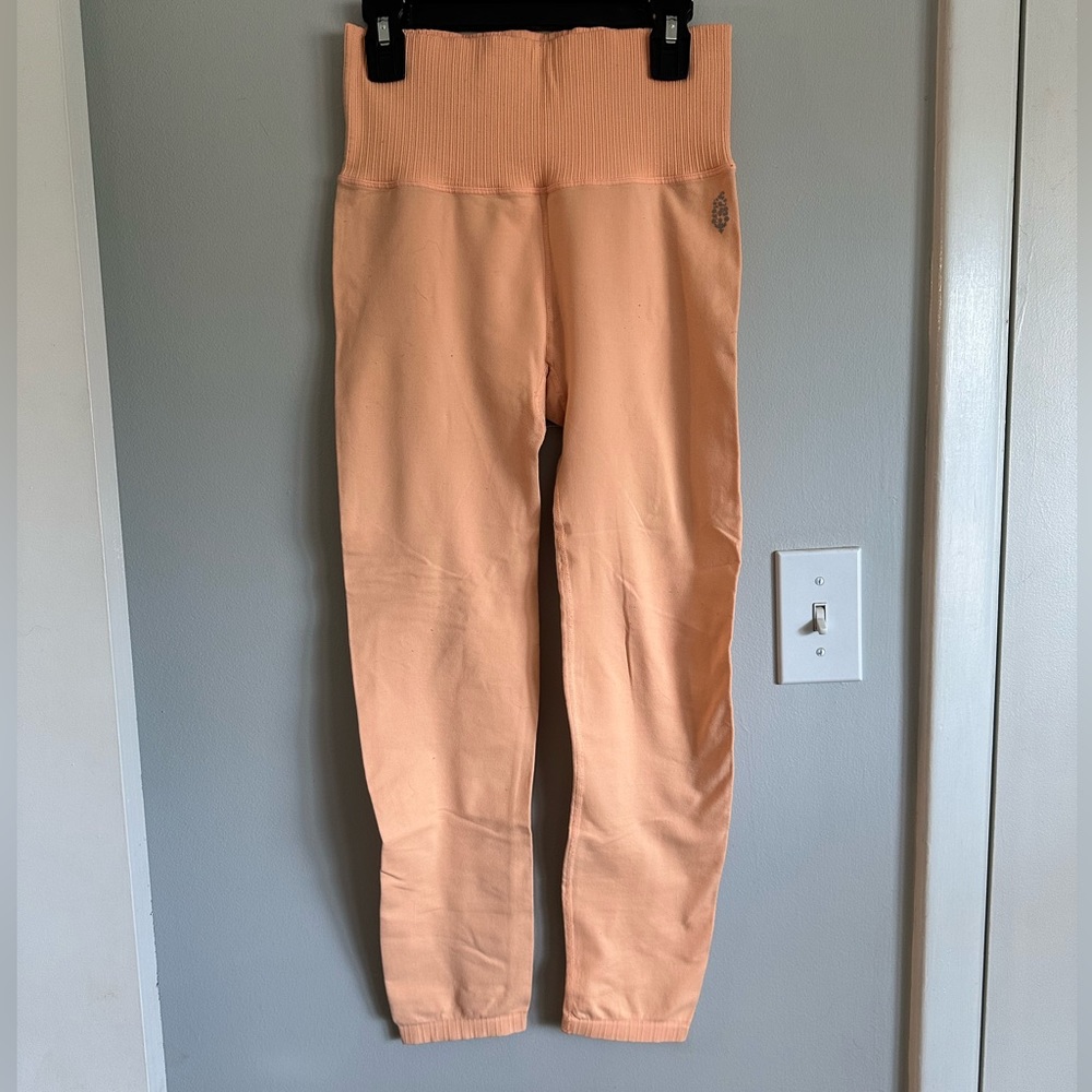 Free People High-Rise 7/8 Length Good Karma Leggings, Size M/L